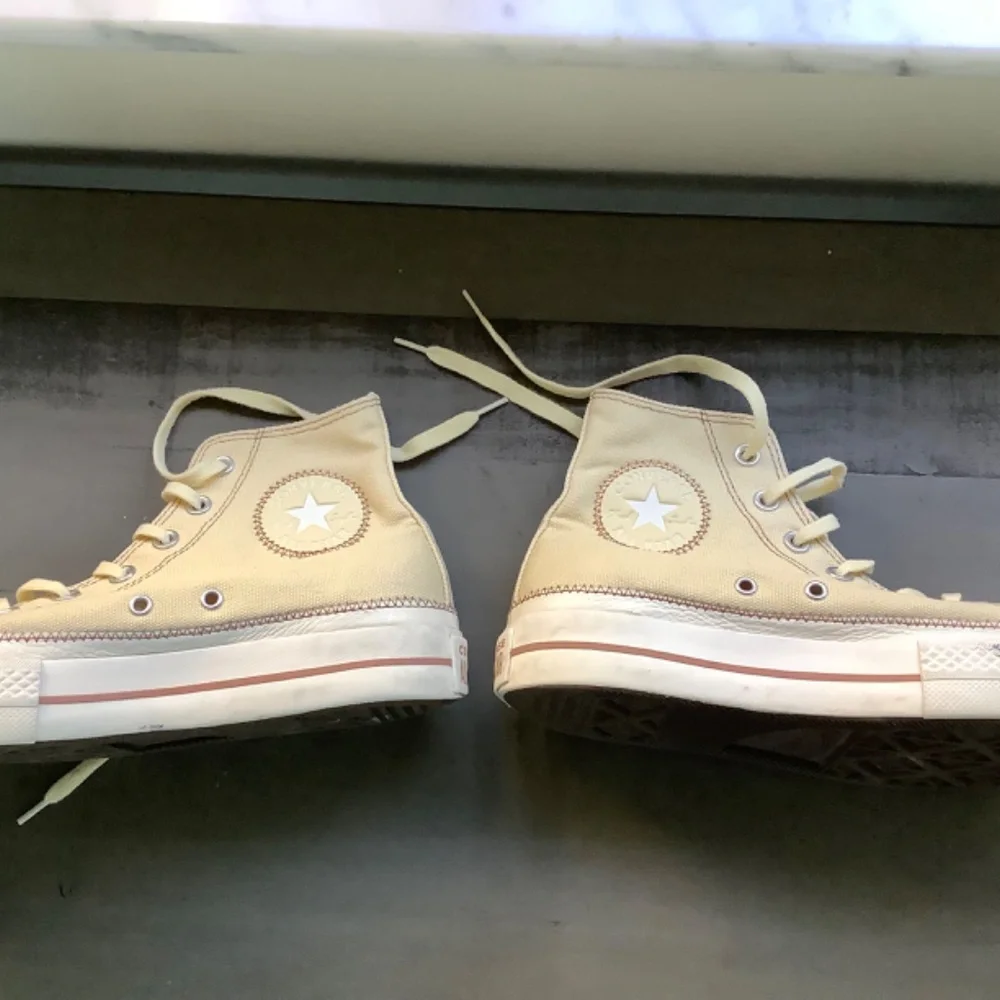 Pre-owned Converse AllStar Chuck Taylor Women’s Lift High Top Sneakers size 8 - Picture 5 of 9